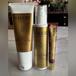 Nakery Beauty Skincare Set 3 piece bundle